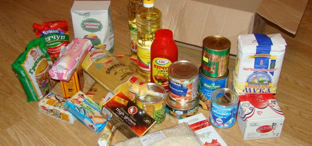 Succes voedselpakketactie