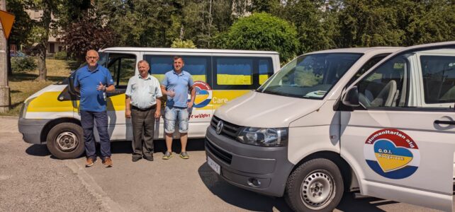 Tweede mini-busje naar Oekraïne